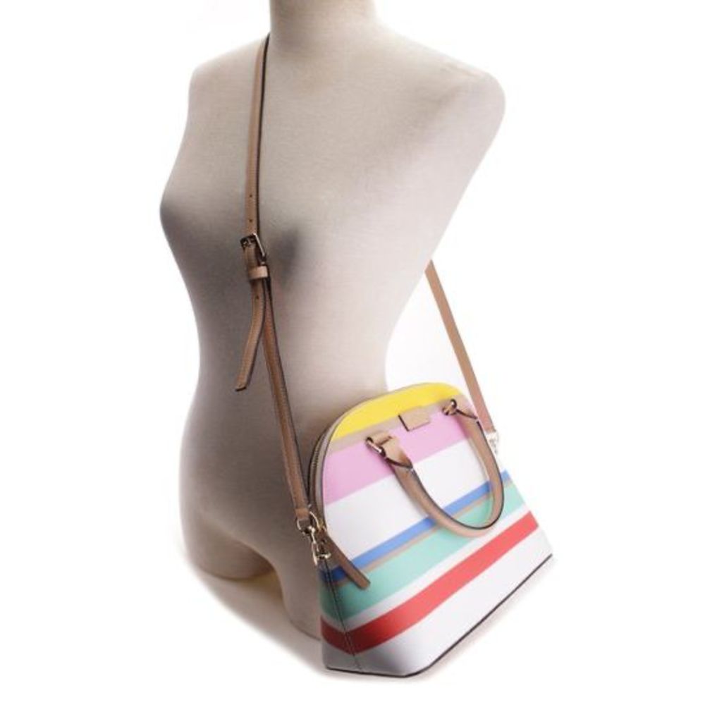 Kate Spade Multicolor Striped Crossbody Bag